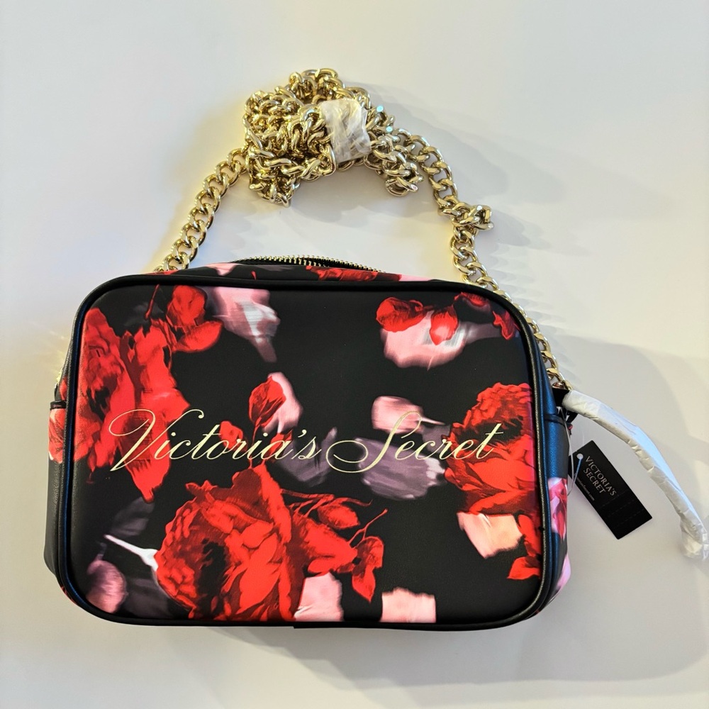 victorias secret floral purse